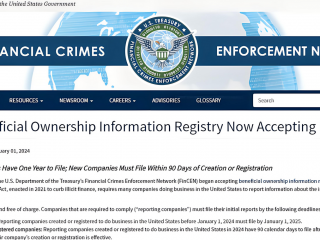 注冊(cè)美國(guó)公司須公開受益人，針對(duì)BOI政策下做賬報(bào)稅的建議